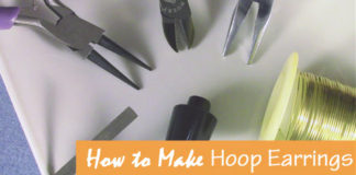 How to Make Hoop Earrings