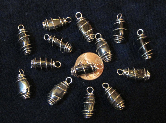 Gemstone-Bead-Cage-Earrings