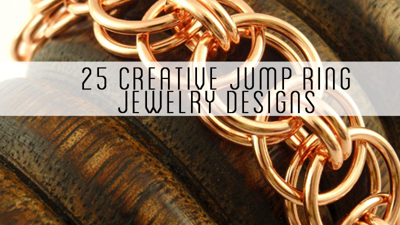 25 Creative Jump Ring Jewelry Designs