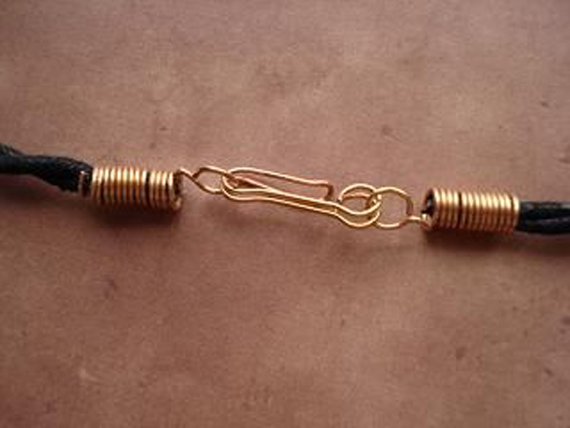 Coiled-Corded-Hook-Clasp