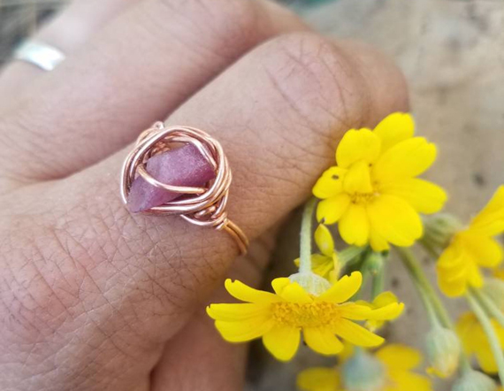 Raw-Ruby-Ring-Wire-Wrapped