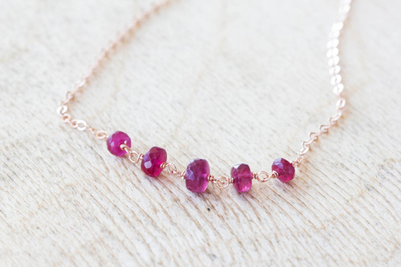 Ruby-Birthstone-Wire-Wrapped-Necklace