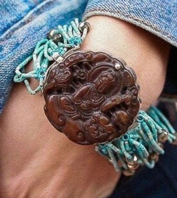 Buddha-Multi-Strand-Jade-Chunky-Bracelet